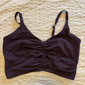 Athleta Conch Longline Bra D-DD